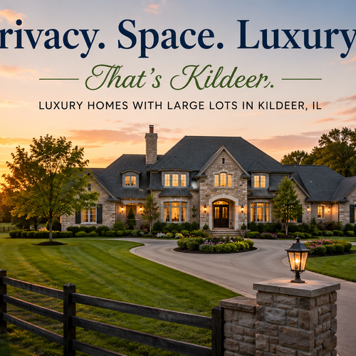 Why Privacy and Larger Lots Attract Buyers to Kildeer