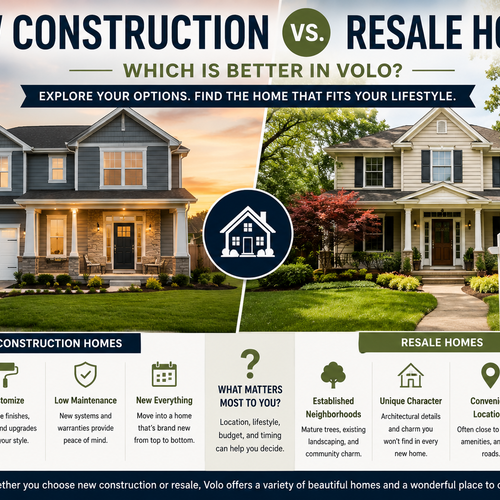 New Construction vs Resale Homes in Volo: Which Is Better?