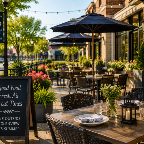 Best Patios and Outdoor Dining Spots in Glenview This Summer