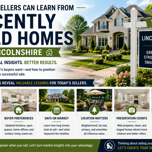 What Sellers Can Learn From Recently Sold Homes in Lincolnshire