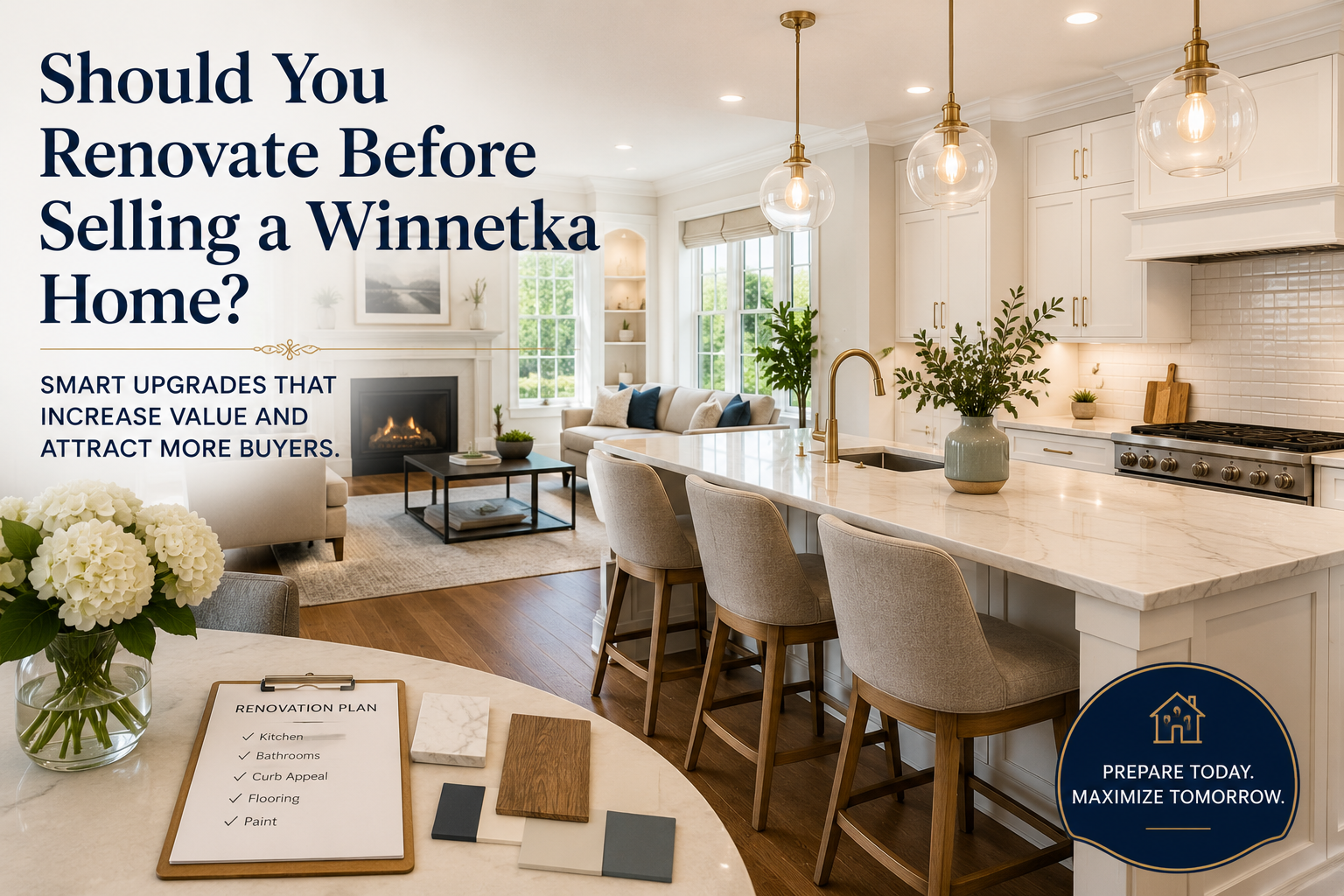 Should You Renovate Before Selling a Winnetka Home?