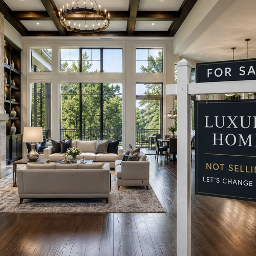 How to Sell a Luxury Home That Has Been Sitting on the Market
