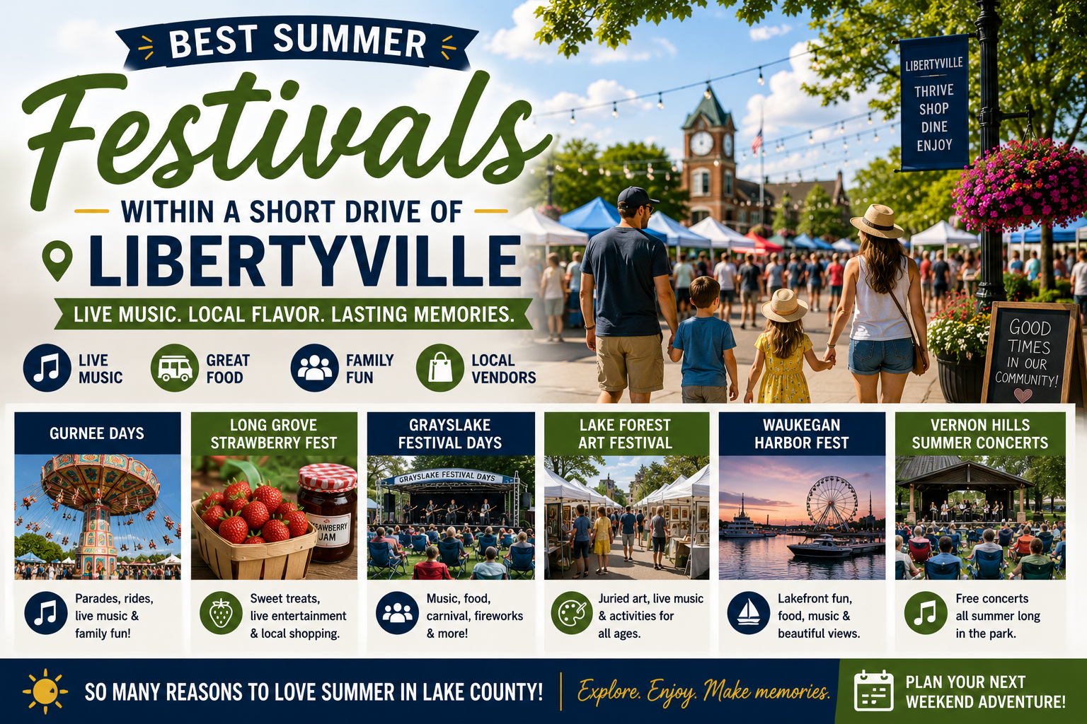 Best Summer Festivals Within a Short Drive of &hellip;