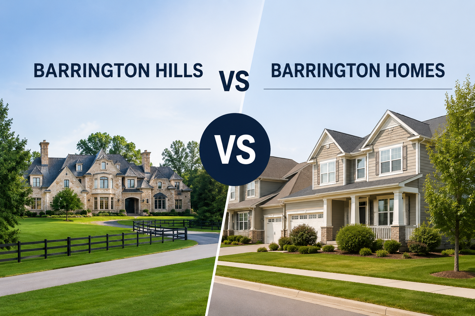 Barrington Hills vs Barrington: Which Community Fits Your &hellip;