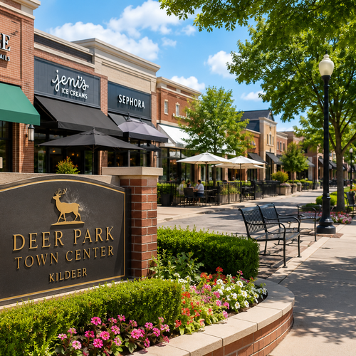 How Does Kildeer's Deer Park Town Center Shape the Local Lifestyle?