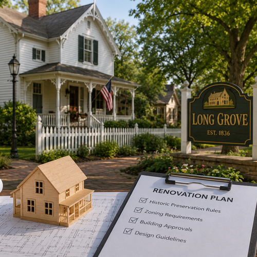 How Do Long Grove's Historic Preservation Rules Affect Renovation Plans?