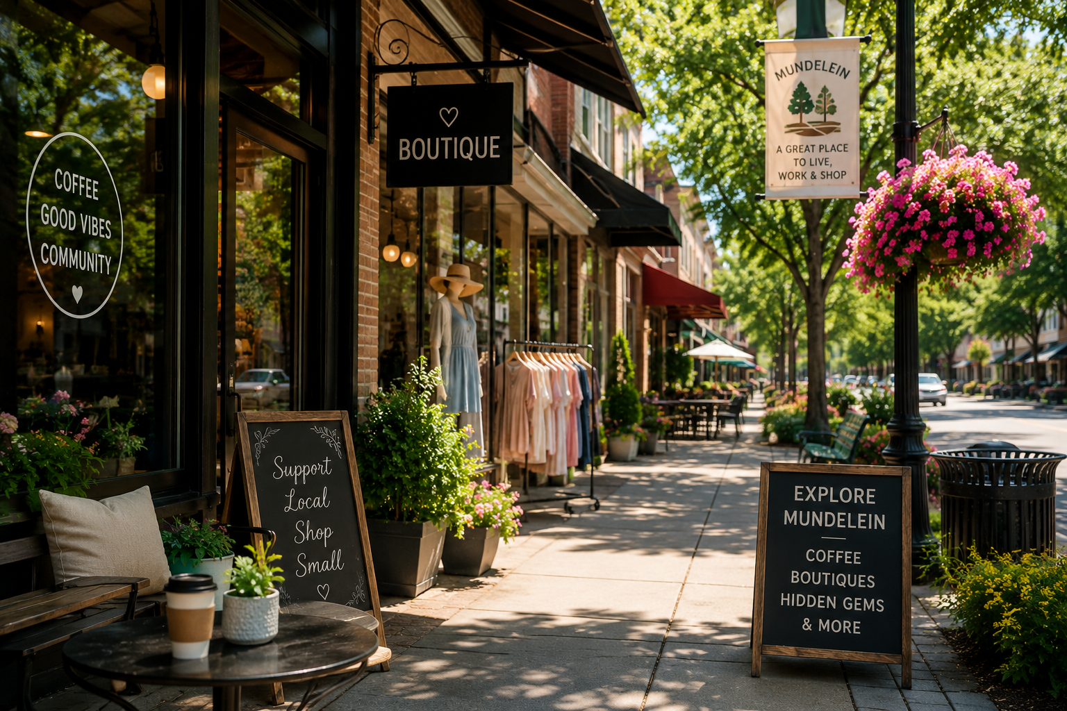 Coffee Shops, Boutiques, and Hidden Gems in Mundelein
