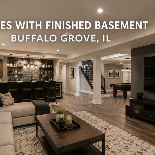 Buying a Home in Buffalo Grove With a Finished Basement