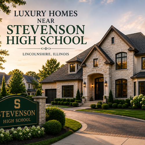 Can You Find a Luxury Home Near Stevenson High School in Lincolnshire?