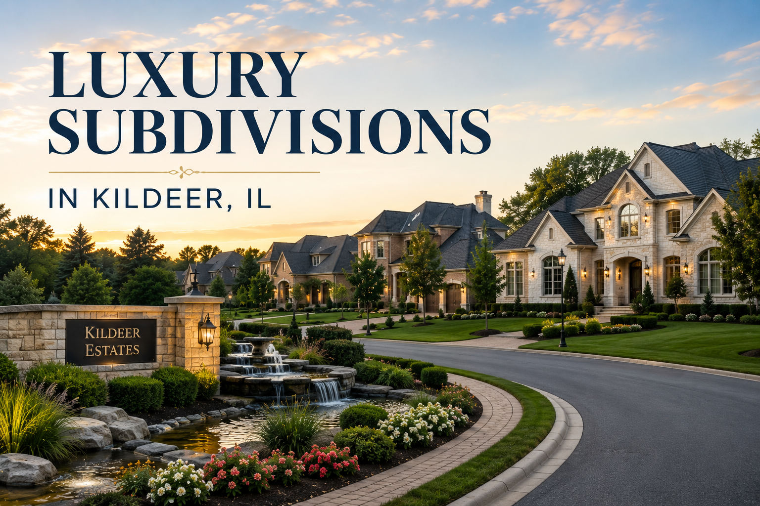 Best Luxury Subdivisions in Kildeer for Custom Homes