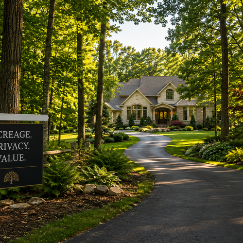 How Do I Sell a Wooded Acreage Property in Long Grove Without Losing Value?
