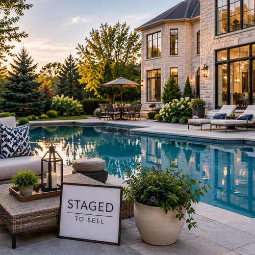 What Should Kildeer Sellers Know About Staging a Home With a Pool?