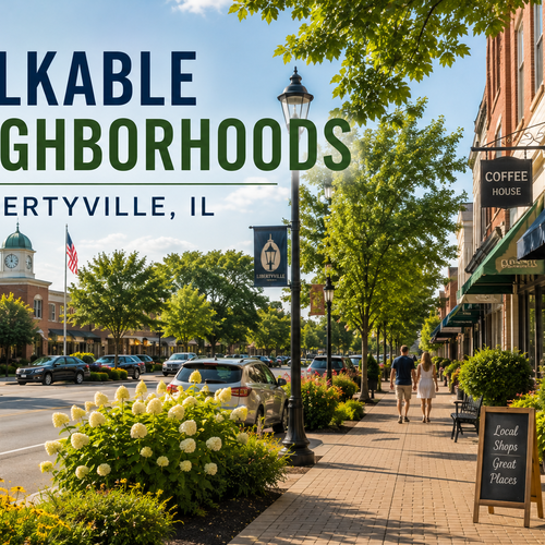 Best Walkable Neighborhoods in Libertyville Near Downtown
