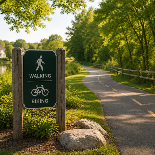 What Walking and Biking Trails Connect Hawthorn Woods Neighborhoods?