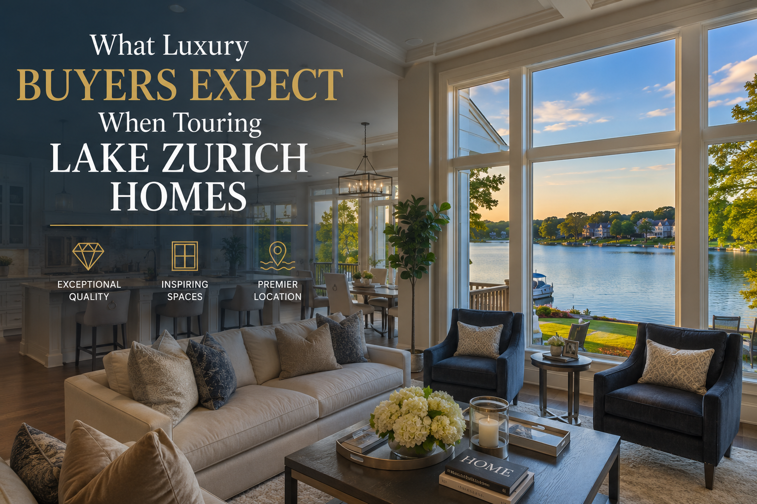What Luxury Buyers Expect When Touring Lake Zurich &hellip;