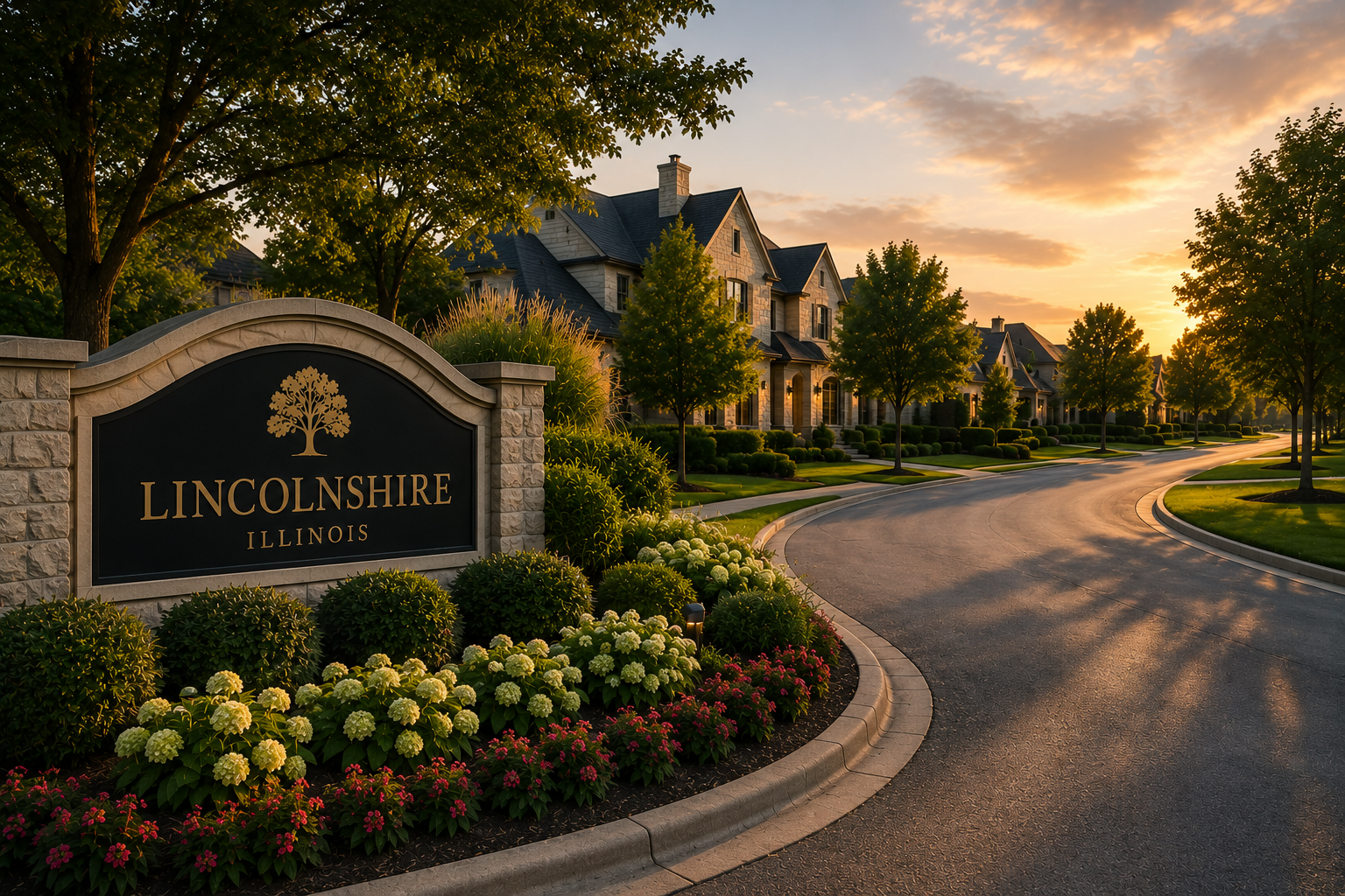 Where Do Executives Buy Luxury Homes Near Lincolnshire?