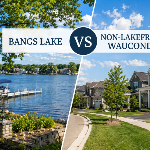 Bangs Lake vs Non-Lakefront Wauconda: Which Is the Better Buy?