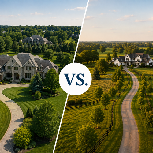 How Does Buying a Home in Kildeer Compare With Buying in Long Grove for Privacy and Land?