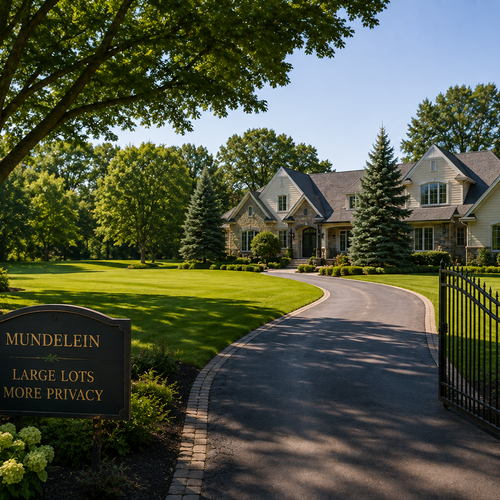 Which Mundelein Neighborhoods Are Best for Buyers Looking for Larger Lots and More Privacy?