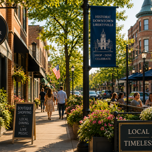 Where Can You Find the Best Boutique Shopping, Local Dining, and Cultural Events in Historic Downtown Libertyville?