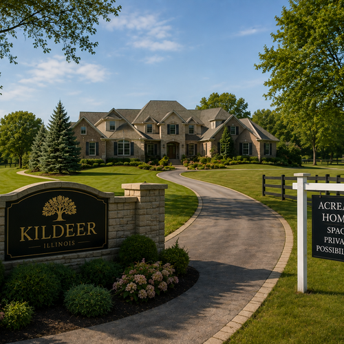 Should You Buy a Kildeer Home on an Acre or More? What Buyers Need to Consider