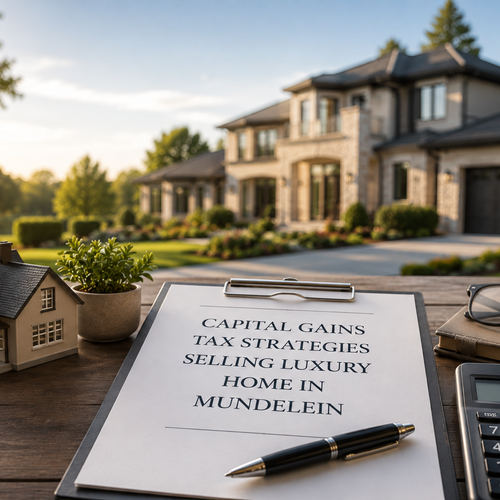 What Capital Gains and Estate Tax Considerations Apply to Selling Luxury Property in Mundelein?