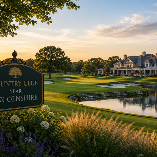 What Golf Clubs and Country Clubs Are Located Near Lincolnshire and Riverwoods?