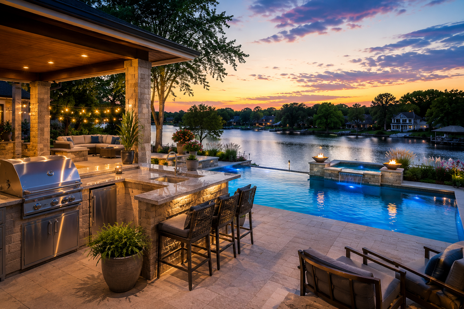 How Do Luxury Outdoor Kitchens and Heated Pools &hellip;