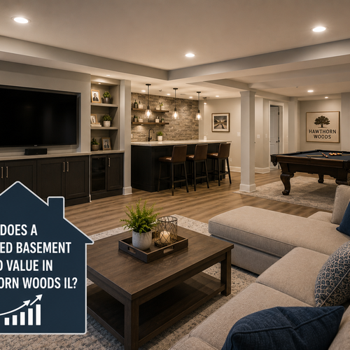 Does a Finished Basement Add Resale Value to a Home in Hawthorn Woods?