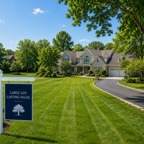 How Does Lot Size Affect the Resale Value of a Kildeer Home?