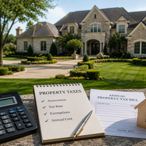 How Much Should You Budget for Property Taxes When Buying a Luxury Home in Kildeer?