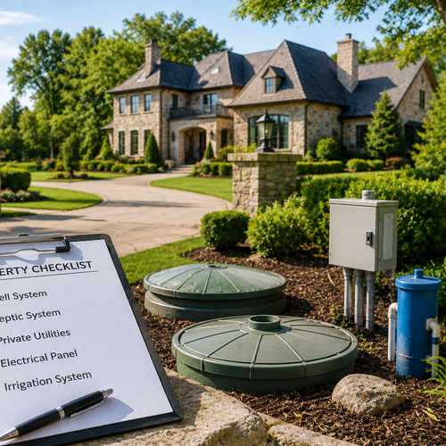 How Do You Prepare Well, Septic, or Private Utility Infrastructure Before Selling an Estate in Lincolnshire?