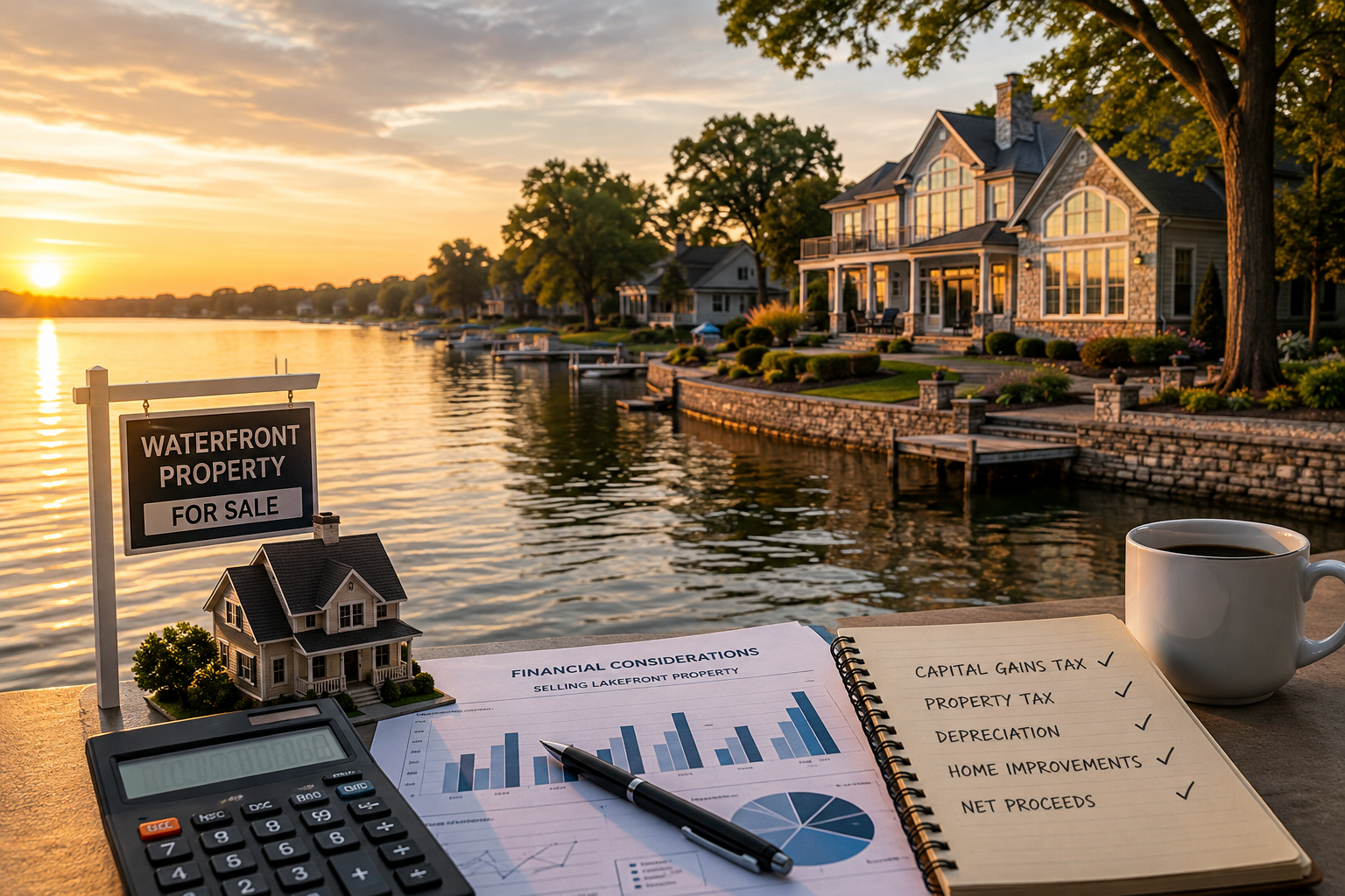 What Financial Considerations Apply to Selling a Waterfront &hellip;