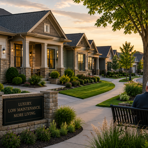 Why Are Downsizing Executives Choosing Maintenance-Free Luxury Townhomes in Libertyville?