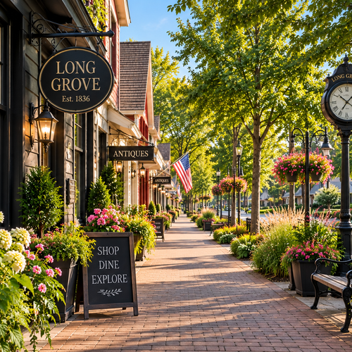 What Makes Long Grove's Downtown Area Different From Other Chicago Suburbs?