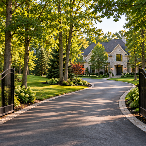 What Should Buyers Know About Long Driveways and Private Roads in Kildeer?