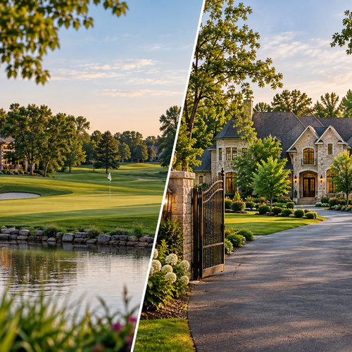 How Do You Choose Between a Golf Course Home and a Private Estate in Hawthorn Woods?