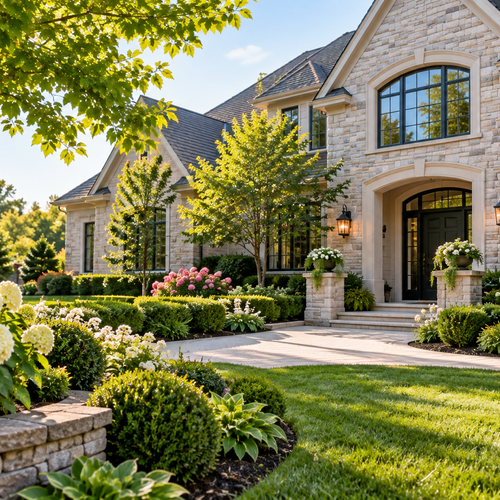 How Can Landscaping Affect the Sale of a Hawthorn Woods Luxury Home?