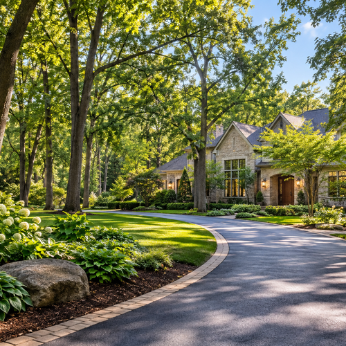 How Does Long Grove's Landscape and Tree Cover Shape the Way People Live?