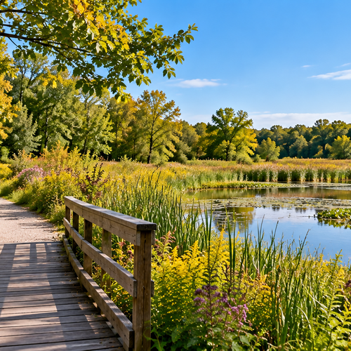 What Can Visitors Explore at Heron Creek Forest Preserve Near Long Grove?
