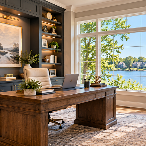 Which Home Features Should Luxury Buyers Prioritize for Working Remotely in Lake Zurich?