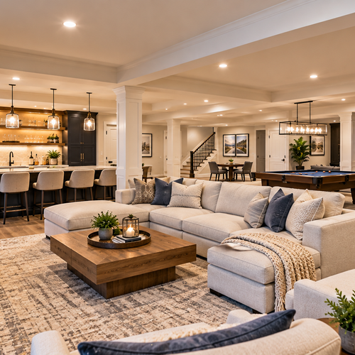 What Should You Look for When Buying a Lake Zurich Home With a Finished Lower Level?