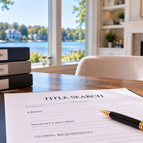 What Should You Do if a Lake Zurich Home Sale Is Delayed by a Lien That Must Be Cleared Before Closing?