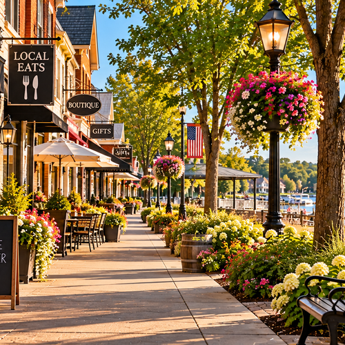 Where Can You Find Local Shopping, Dining, and Small Businesses in Downtown Wauconda?