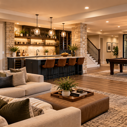How Should You Market a Hawthorn Woods Home With a Finished Basement and Specialized Rooms?