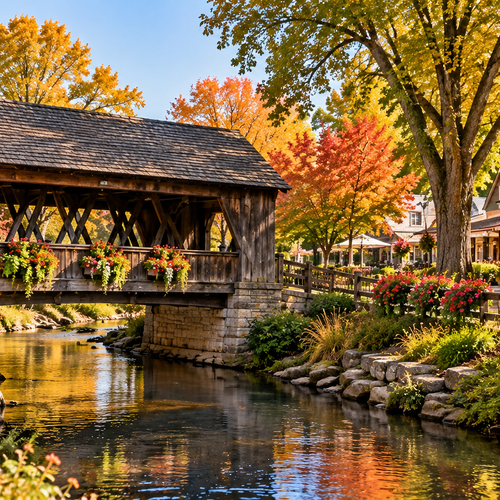 What Should You Know Before Visiting the Historic Covered Bridge in Long Grove?