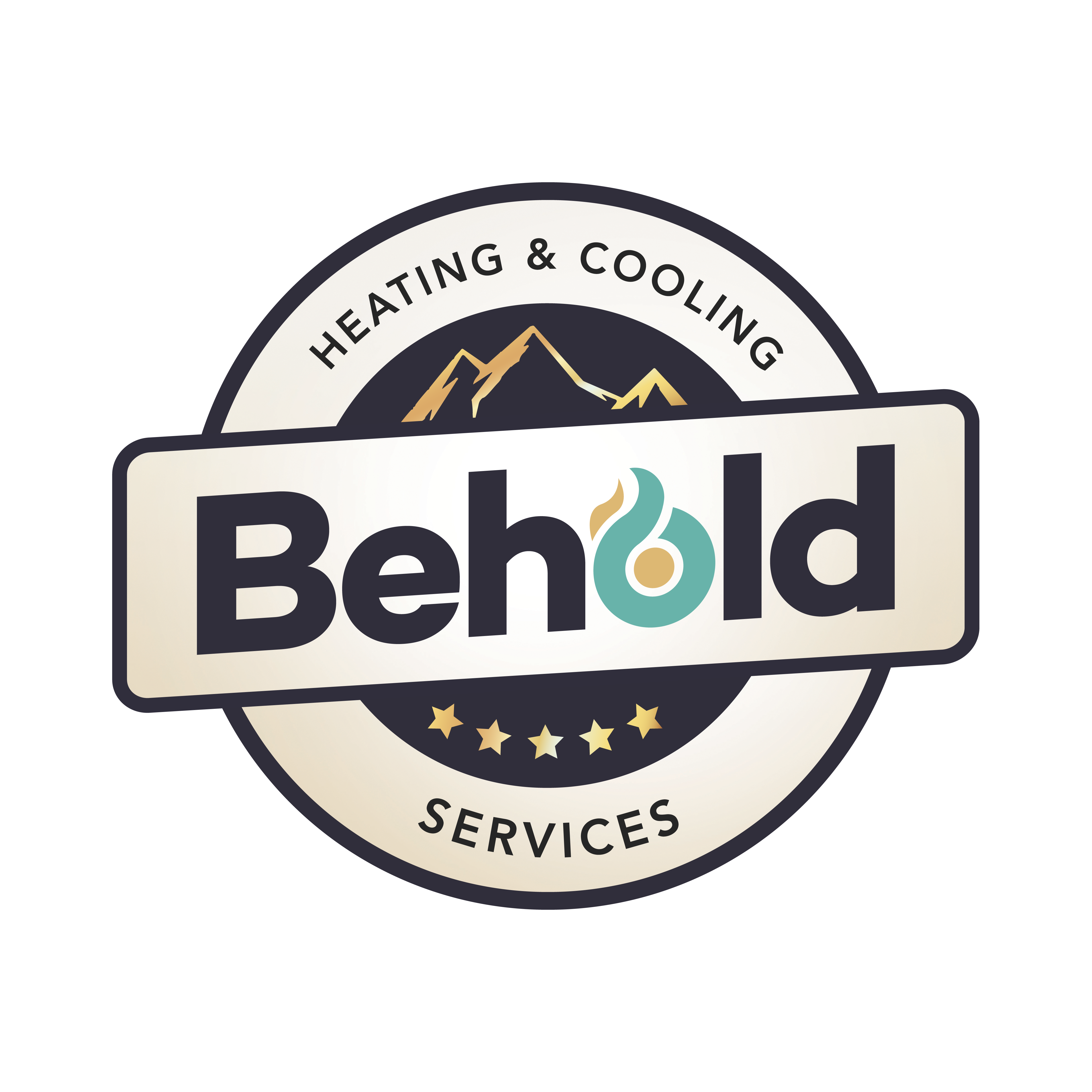 Behold Heating and Cooling Services Logo
