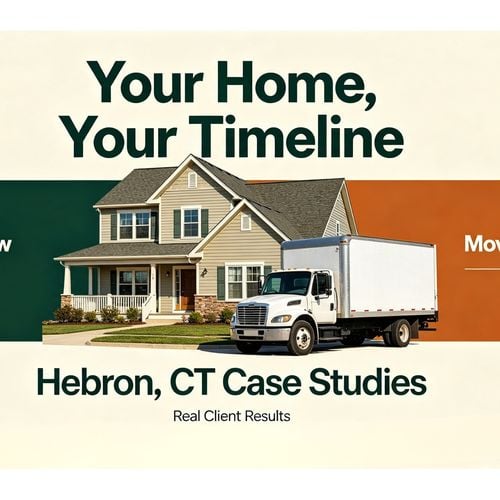 How to Sell Your Home and Move on Your Timeline in Hebron, CT (Real Client Case Studies)