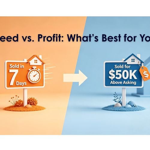 Hebron: How to Sell Your Home Fast vs. Sell for Top Dollar (What's the Tradeoff?)