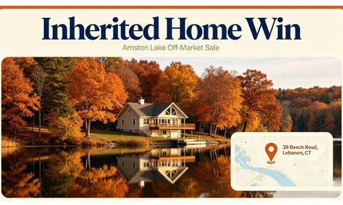 How We Sold an Inherited Amston Lake Cotta&hellip;